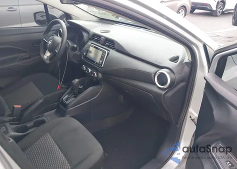 2021 Nissan Versa S Xtronic Cvt z USA, uszkodzony, nr VIN 3N1CN8DV8ML855527